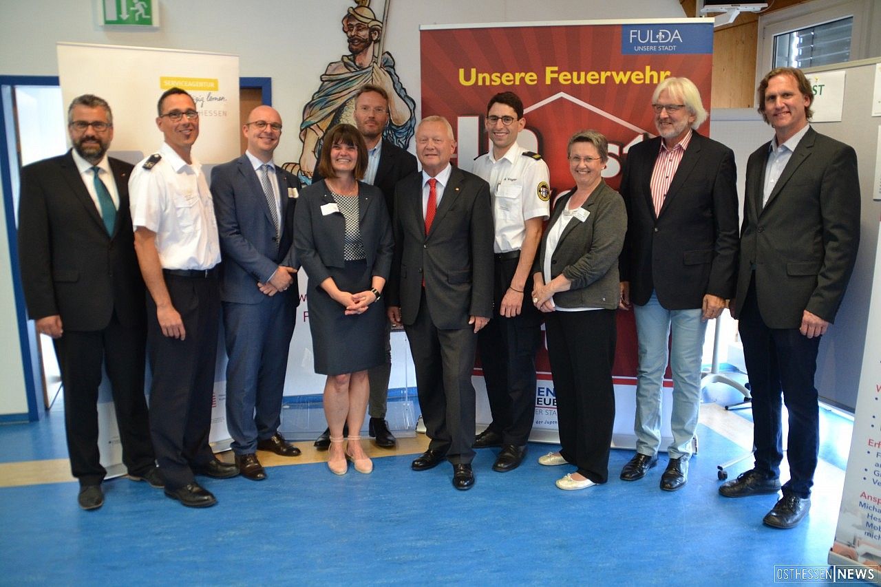 Mehr Ehrenamt an Schulen am Beispiel Feuerwehr, Fulda 23.05.2018